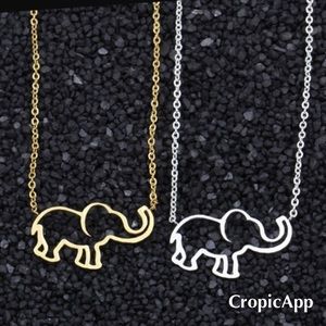 Elephant necklace